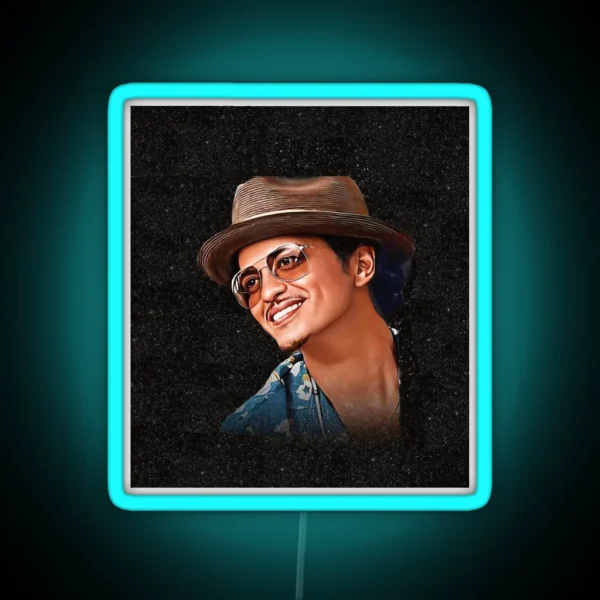 Bruno Mars RGB Neon Sign