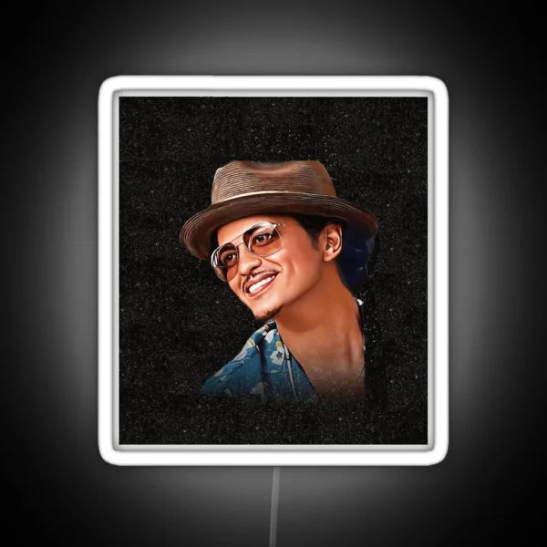 Bruno Mars RGB Neon Sign