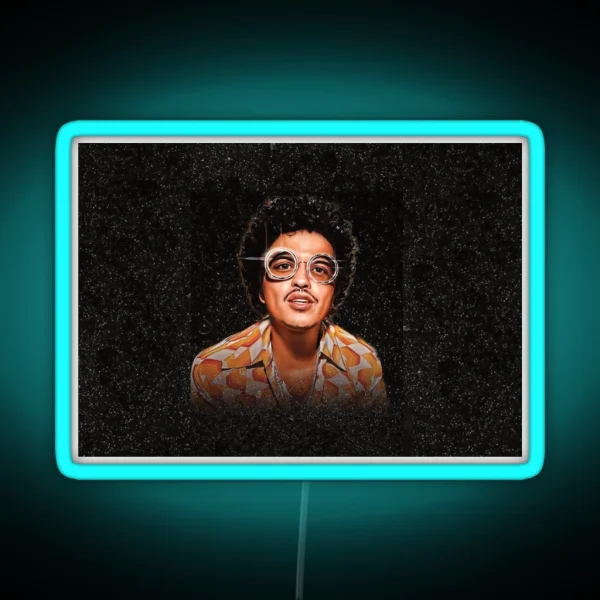Bruno Mars RGB Neon Sign
