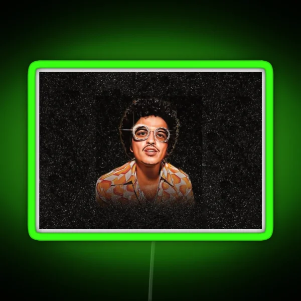 Bruno Mars RGB Neon Sign