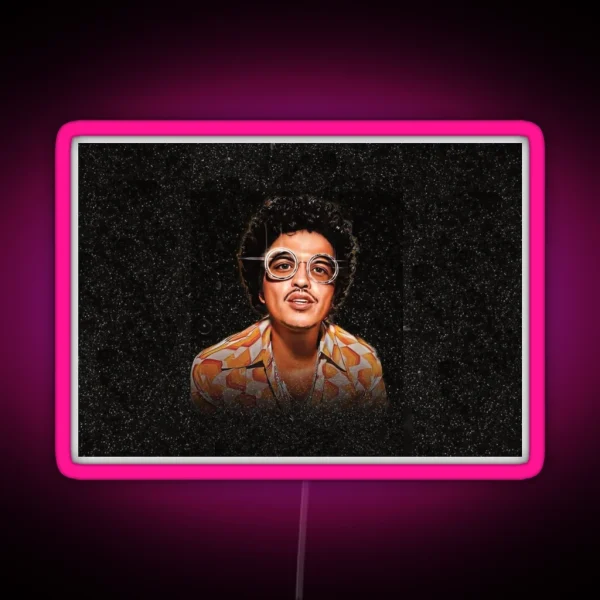 Bruno Mars RGB Neon Sign