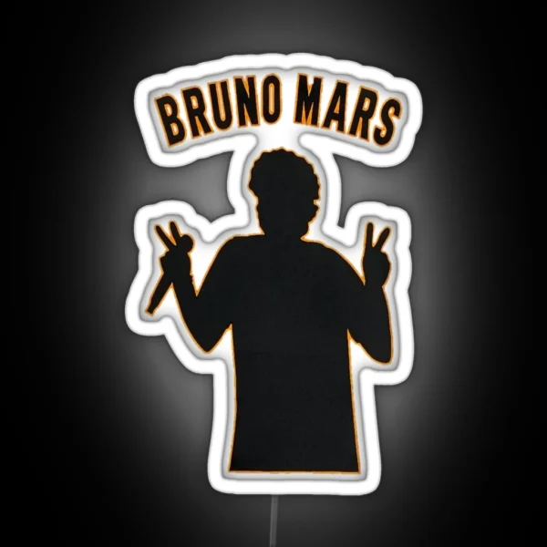 Bruno Mars RGB Neon Sign