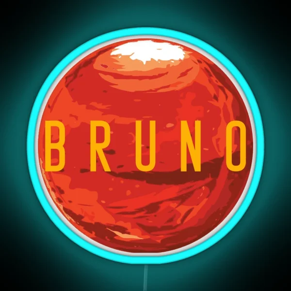 Bruno Mars RGB Neon Sign