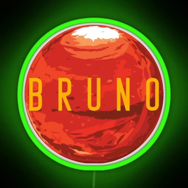 Bruno Mars RGB Neon Sign