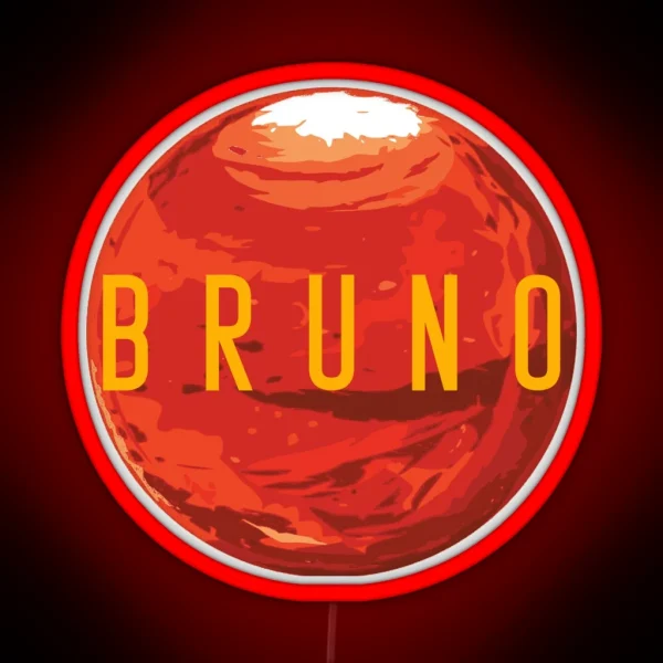 Bruno Mars RGB Neon Sign