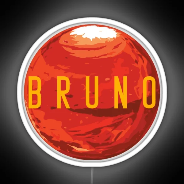 Bruno Mars RGB Neon Sign
