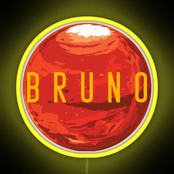 Bruno Mars RGB Neon Sign