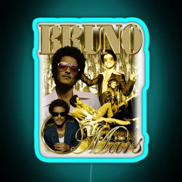 BRUNO MARS RGB Neon Sign