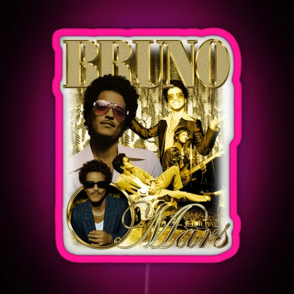 BRUNO MARS RGB Neon Sign