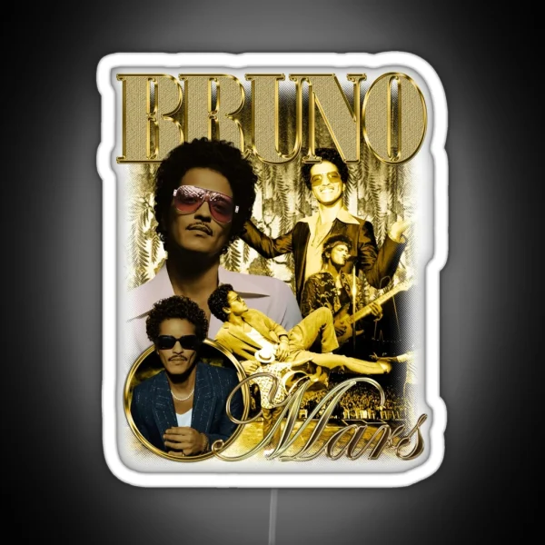 BRUNO MARS RGB Neon Sign