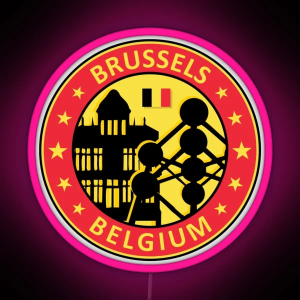 Brussels RGB Neon Sign