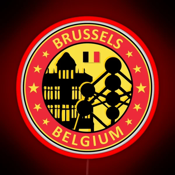 Brussels RGB Neon Sign