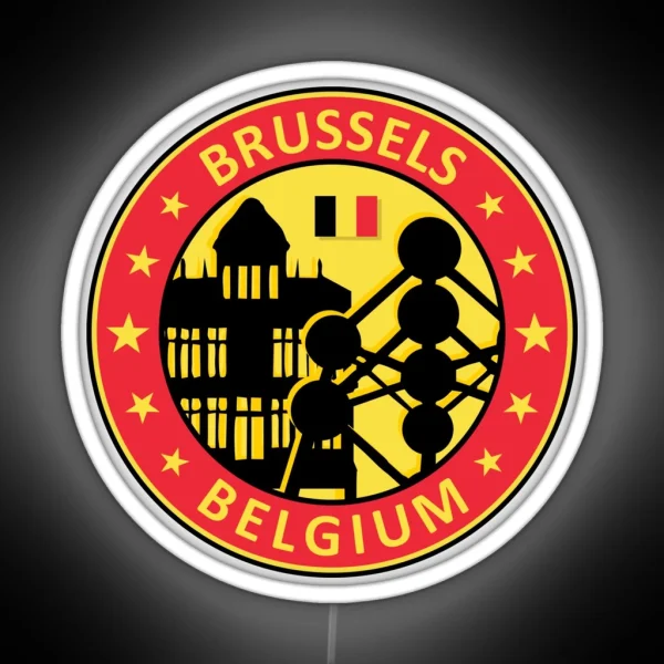 Brussels RGB Neon Sign