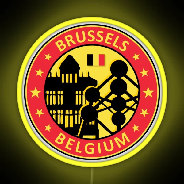 Brussels RGB Neon Sign