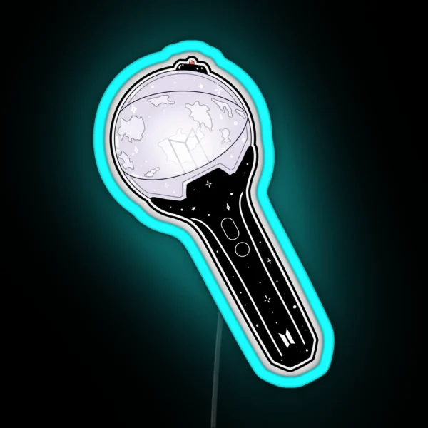 BTS Lightstick RGB Neon Sign