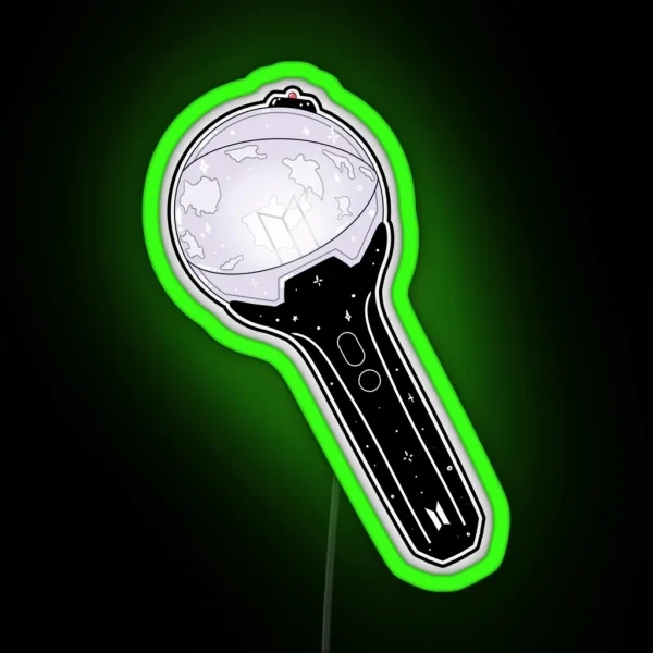BTS Lightstick RGB Neon Sign