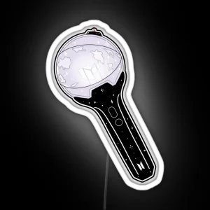 BTS Lightstick RGB Neon Sign