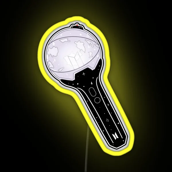 BTS Lightstick RGB Neon Sign
