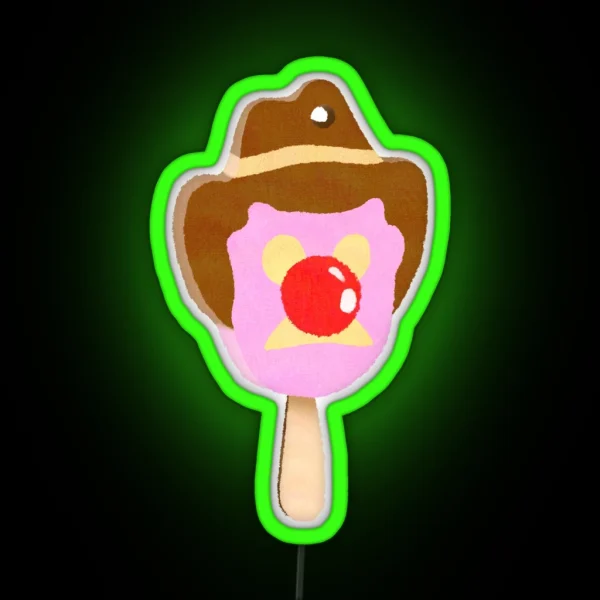 Bubble O Bill Red RGB Neon Sign
