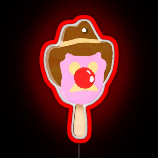 Bubble O Bill Red RGB Neon Sign
