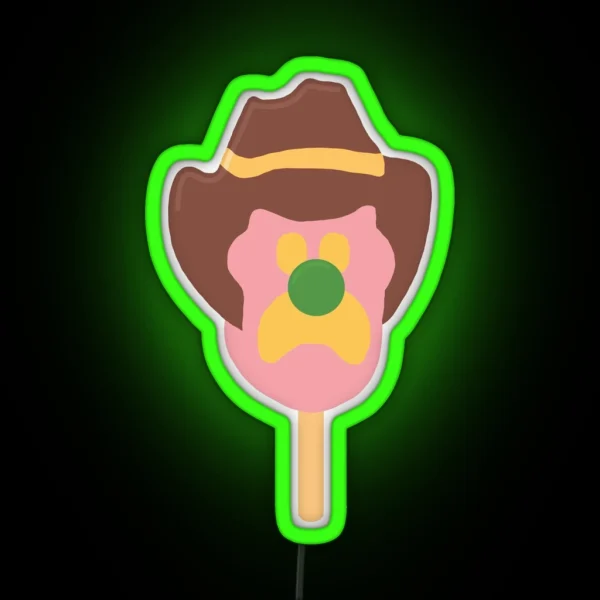 Bubble O Bill RGB Neon Sign
