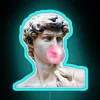 Colorful bubblegum theme RGB LED neon bar decor wall decoration.