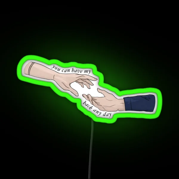Buck And Eddie Buddie 911 2 RGB Neon Sign