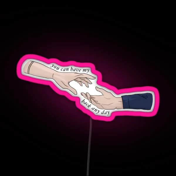 Buck And Eddie Buddie 911 2 RGB Neon Sign