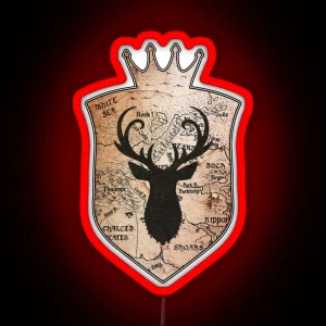 Buck Emblem RGB Neon Sign