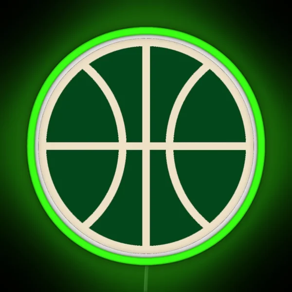 Bucks Basketball Led RGB Neon Sign