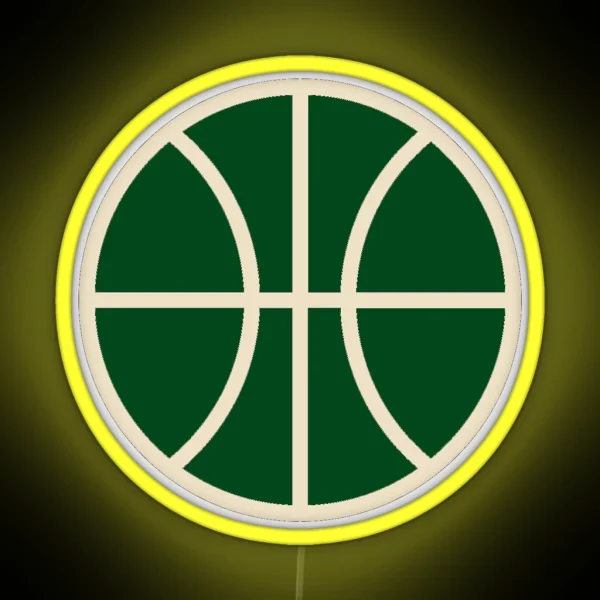 Bucks Basketball Led RGB Neon Sign