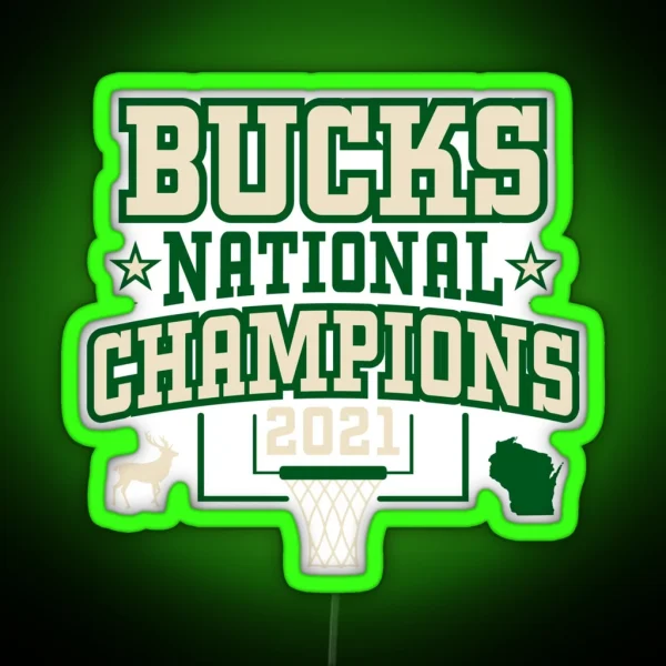 Bucks Championship 2021 RGB Neon Sign