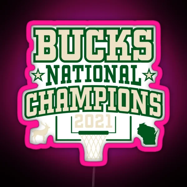 Bucks Championship 2021 RGB Neon Sign