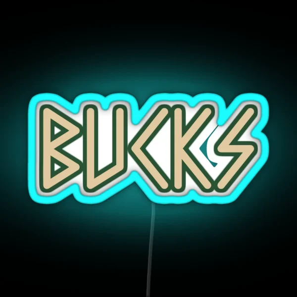 Bucks Freak Milwaukee Bucks RGB Neon Sign