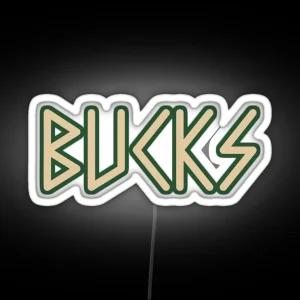 Bucks Freak Milwaukee Bucks RGB Neon Sign