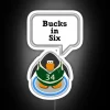 RGB Neon Sign: Vintage Club Penguin Bucks in Six Design