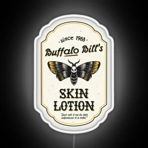 Buffalo Bill S Skin Lotion Led RGB Neon Sign