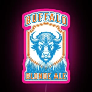 Buffalo Blonde Ale RGB Neon Sign