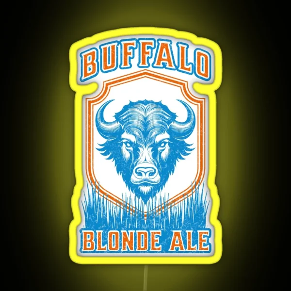 Buffalo Blonde Ale RGB Neon Sign