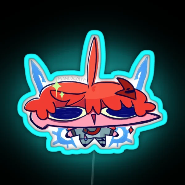 Bug Childe RGB Neon Sign