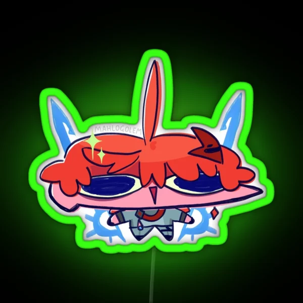 Bug Childe RGB Neon Sign