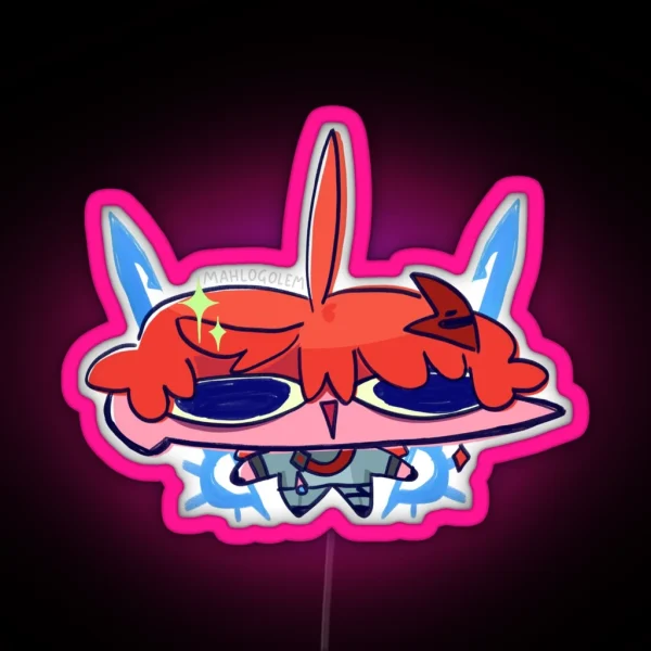 Bug Childe RGB Neon Sign
