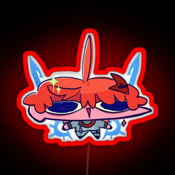 Bug Childe RGB Neon Sign