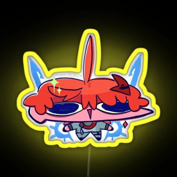 Bug Childe RGB Neon Sign