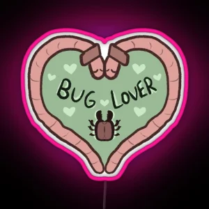 Bug Lover RGB Neon Sign