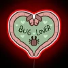 Bug enthusiast's unique personal space decorative RGB glow light.