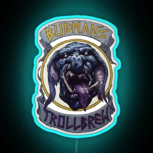 Bugman Trollbrew RGB Neon Sign