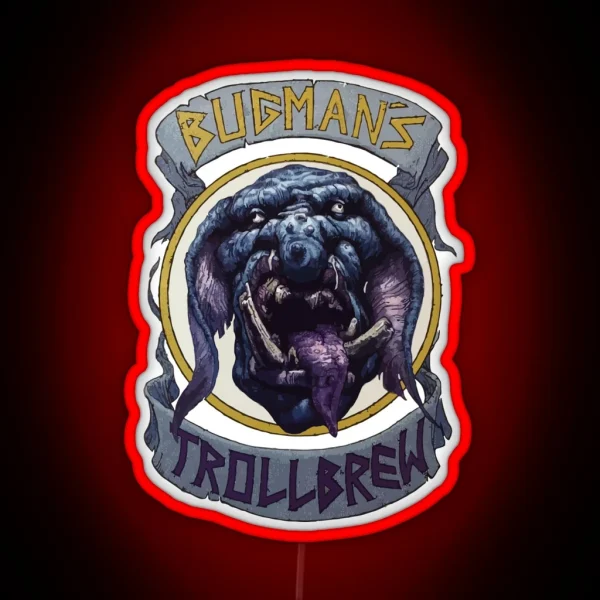 Bugman Trollbrew RGB Neon Sign