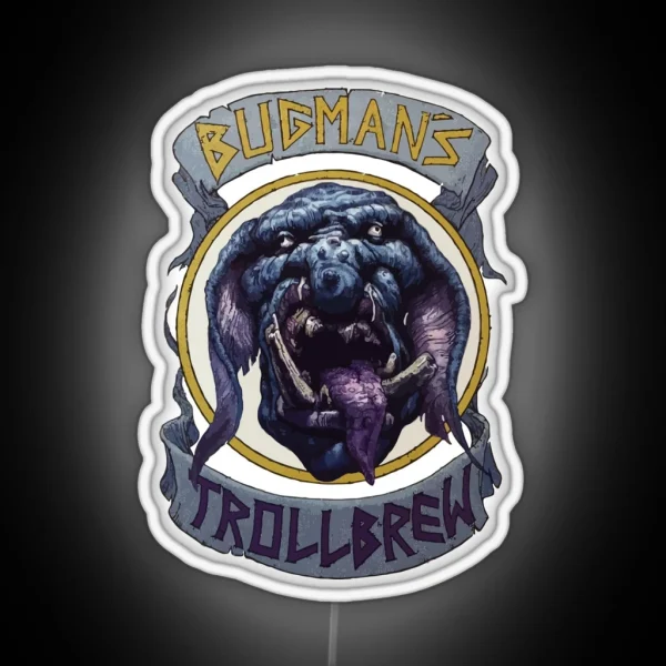 Bugman Trollbrew RGB Neon Sign