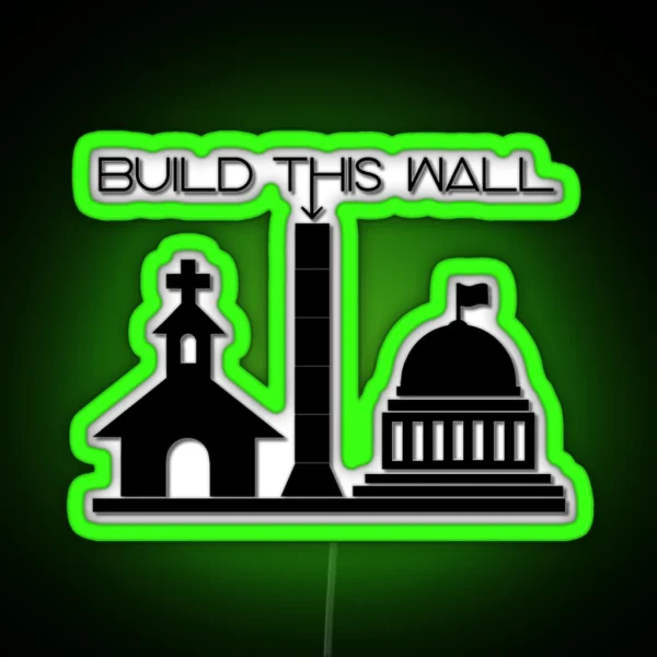 Build THIS Wall RGB Neon Sign
